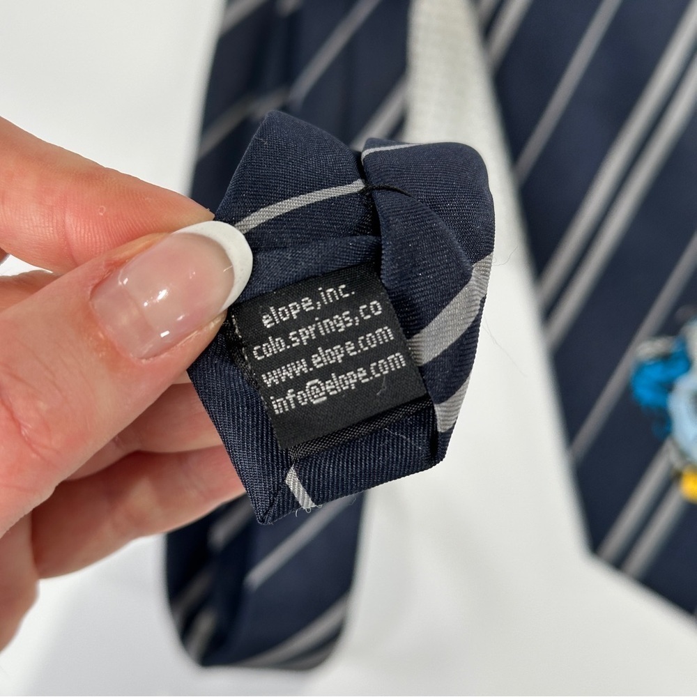 Harry Potter Ravenclaw academic necktie blue - Picture 4 of 10